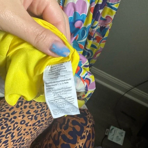 NWT J. Crew Colorful Taffeta Maxi Dress Sz 16 - Picture 8 of 10